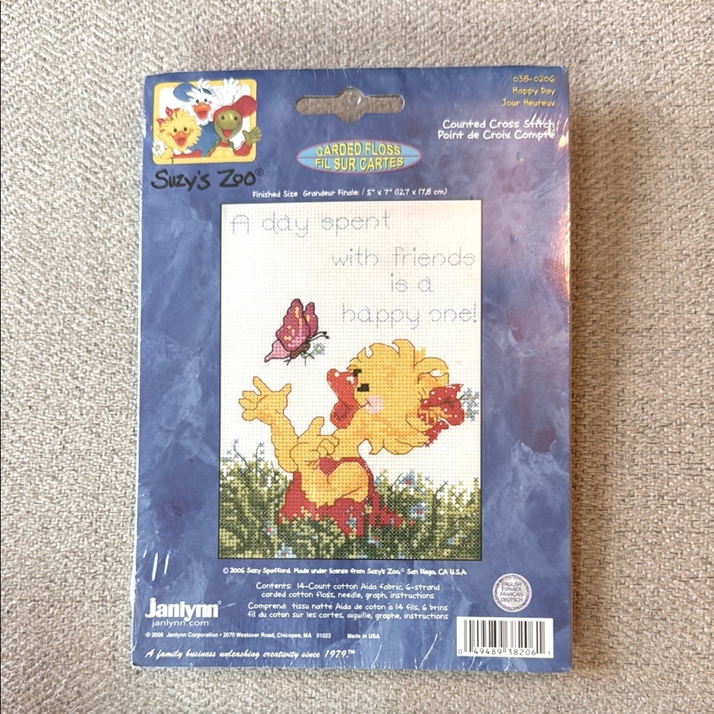 Suzy's Zoo Cross Stitch Kit - Picture 4 of 4